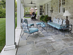 slate porch