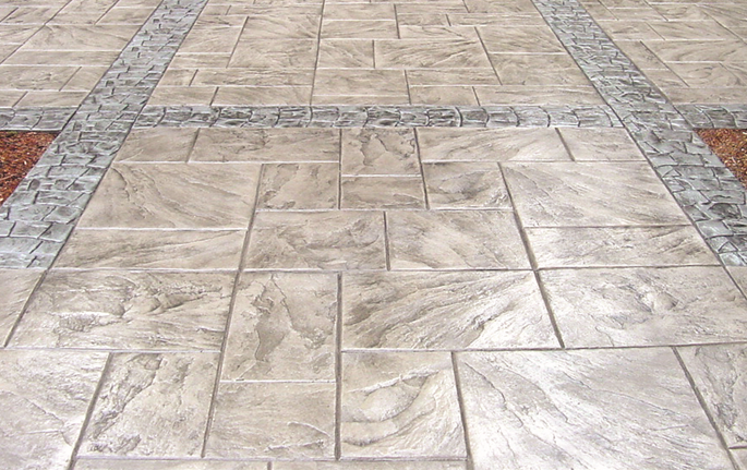 Stamped concrete resealing service Denver